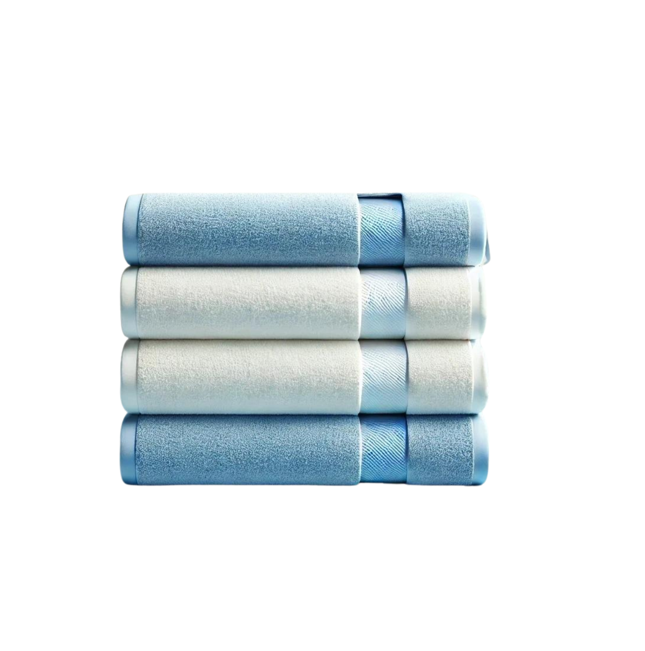 Luxury 4-Piece Premium VersaTowel Set - Soft & Absorbent