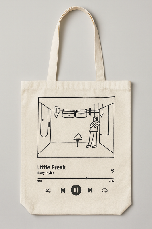 Little Freak Lyric Tote